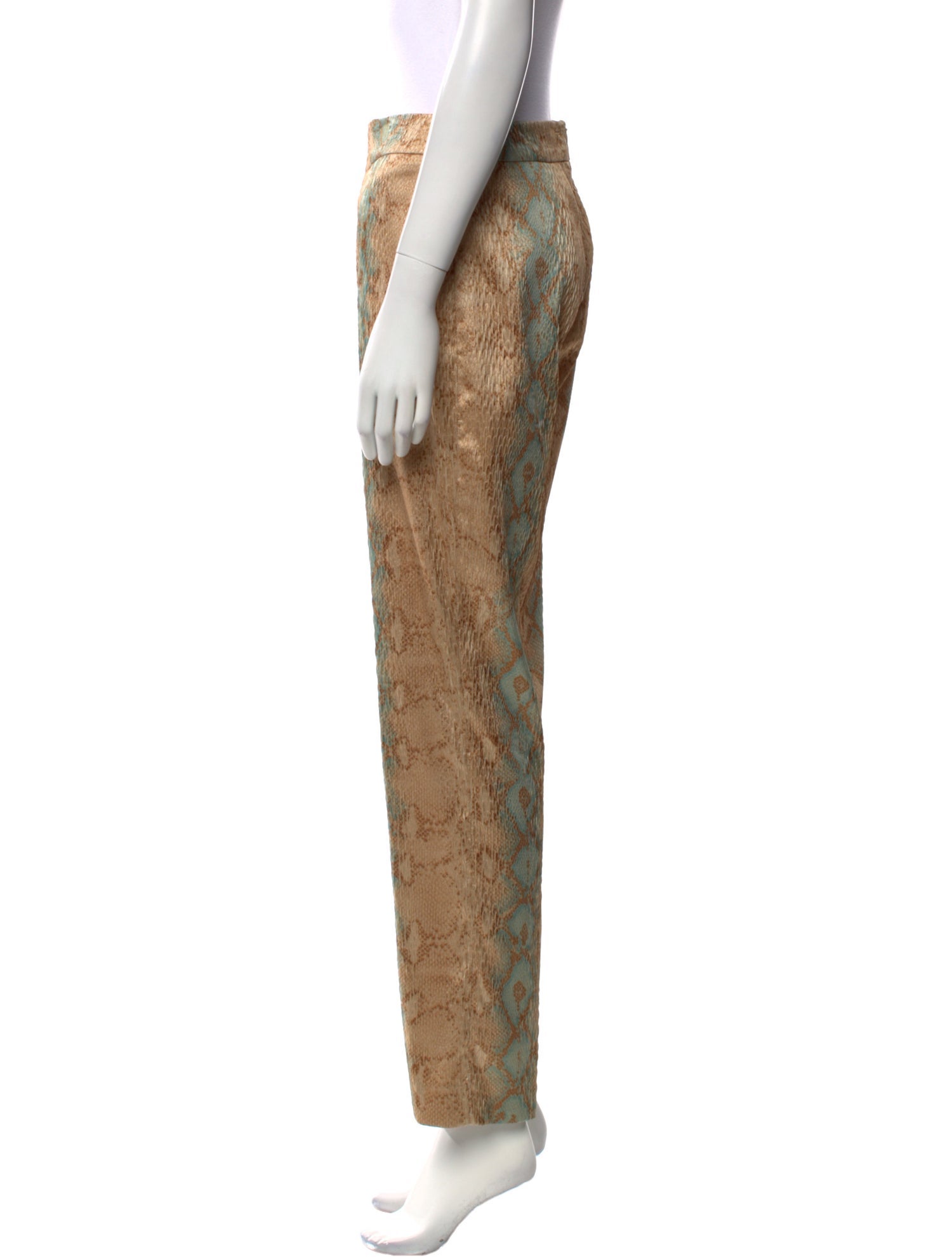 Juliana Collezione Printed Straight Leg Pants