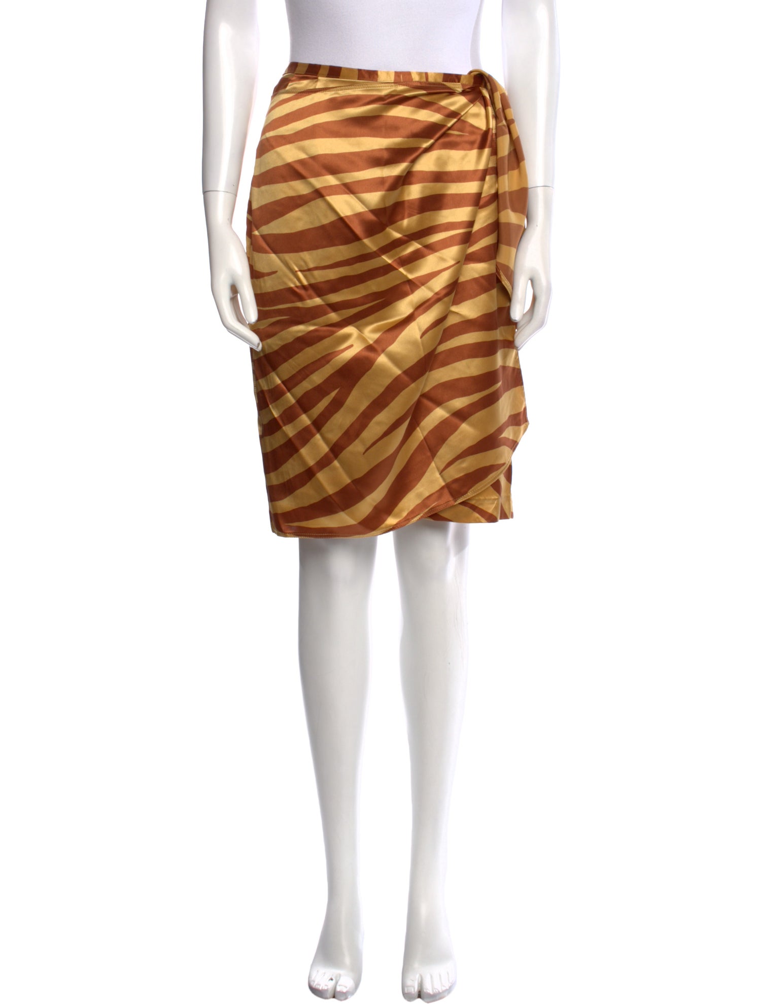 Juliana Collezione Silk Knee-Length Skirt w/ Tags