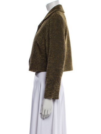 Juliana Collezione Wool Tweed Pattern Evening Jacket