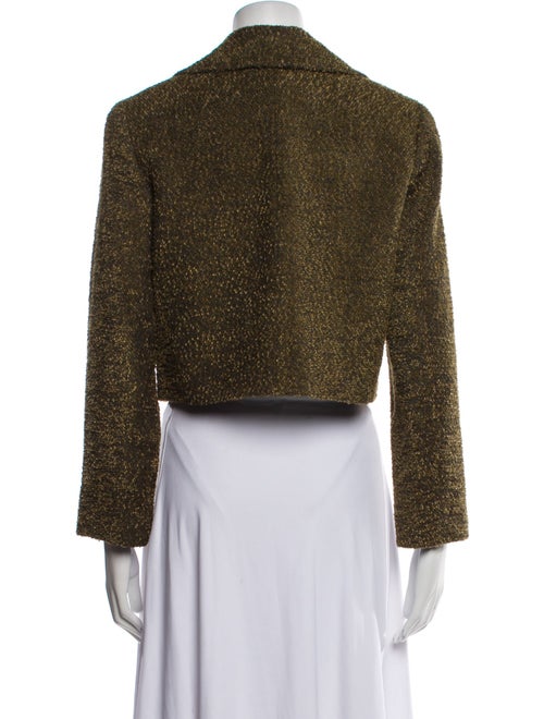 Juliana Collezione Wool Tweed Pattern Evening Jacket