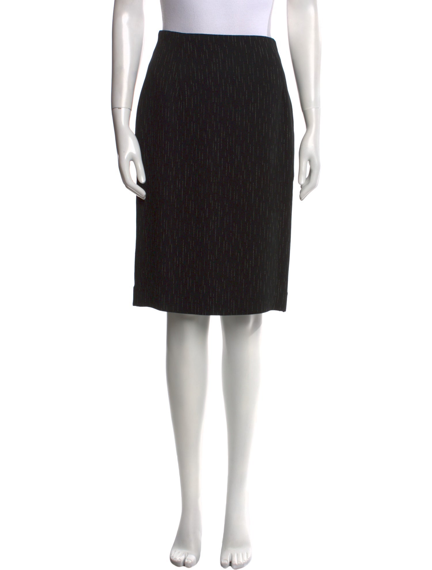 Juliana Collezione Wool Knee-Length Skirt