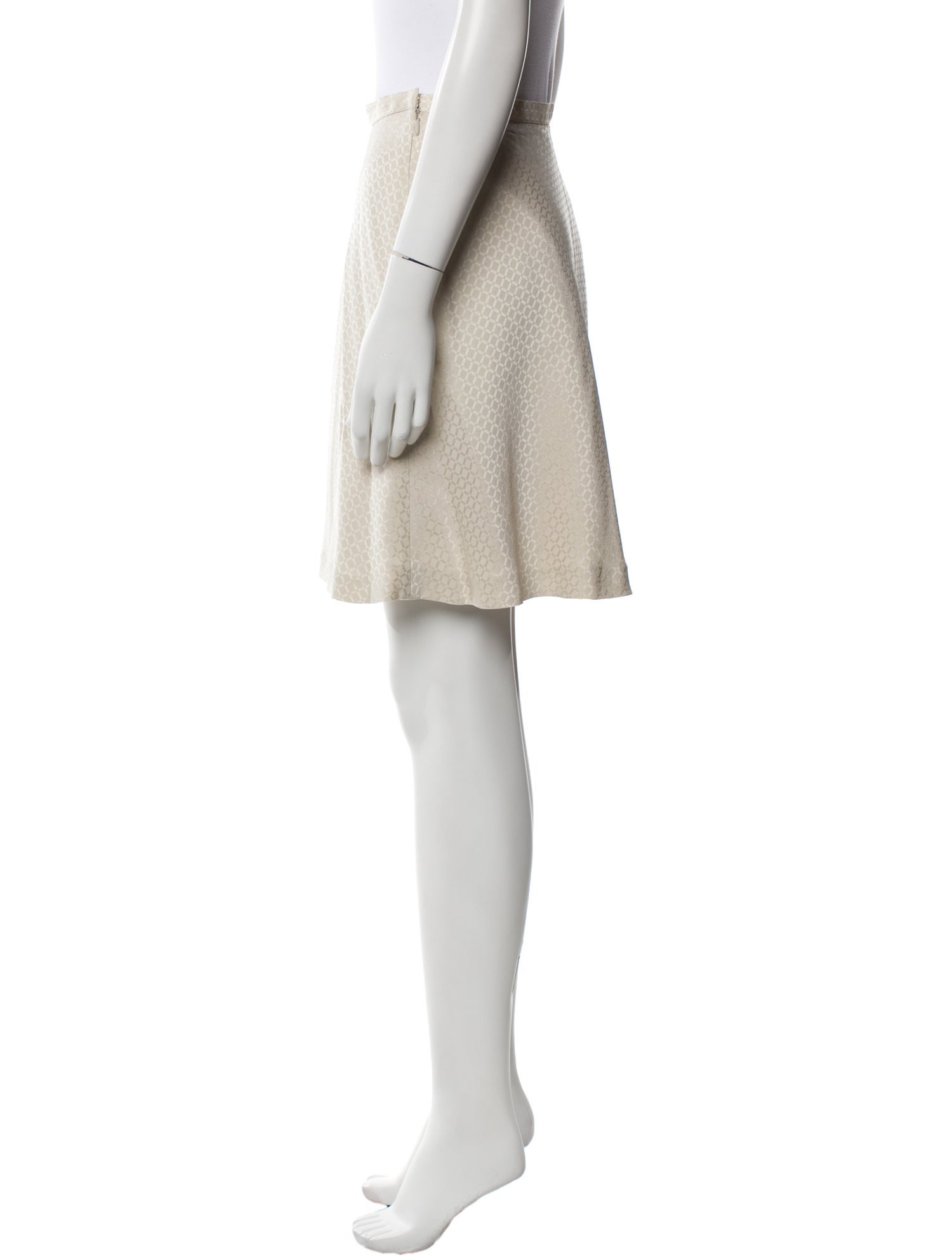 Juliana Collezione Wool Mini Skirt