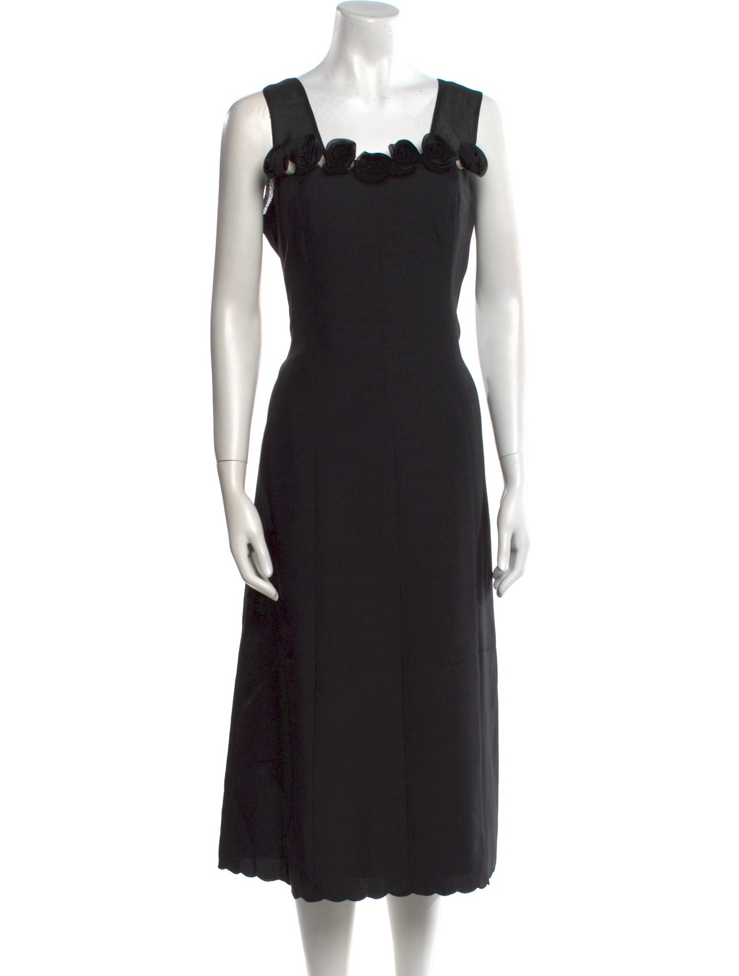 Juliana Collezione Silk Midi Length Dress