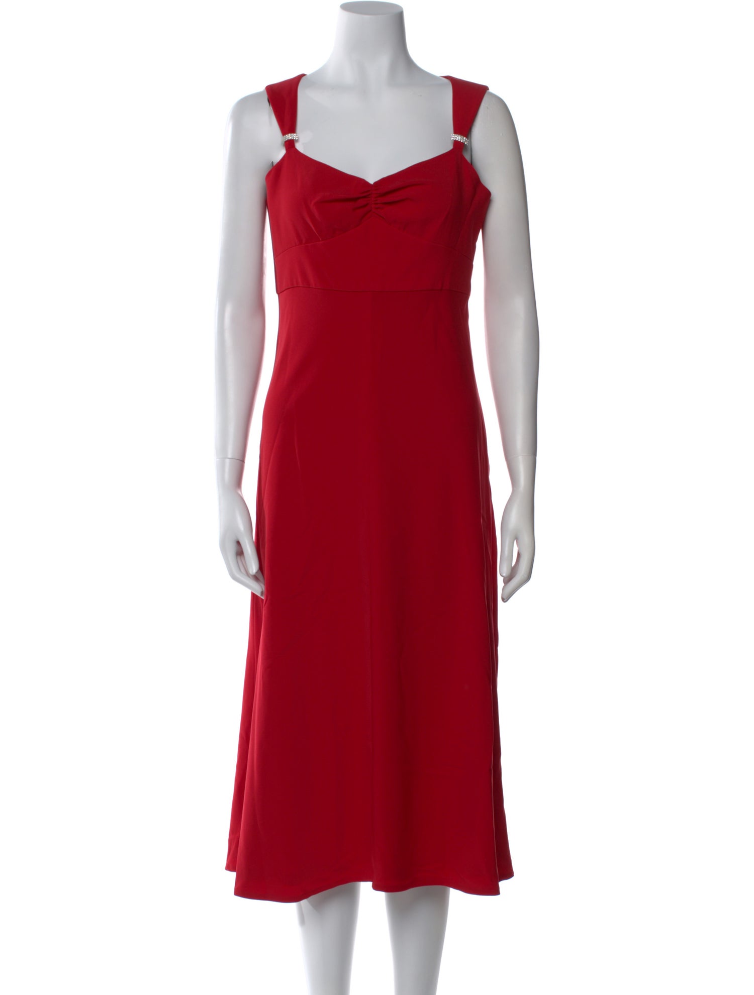 Juliana Collezione Square Neckline Midi Length Dress w/ Tags