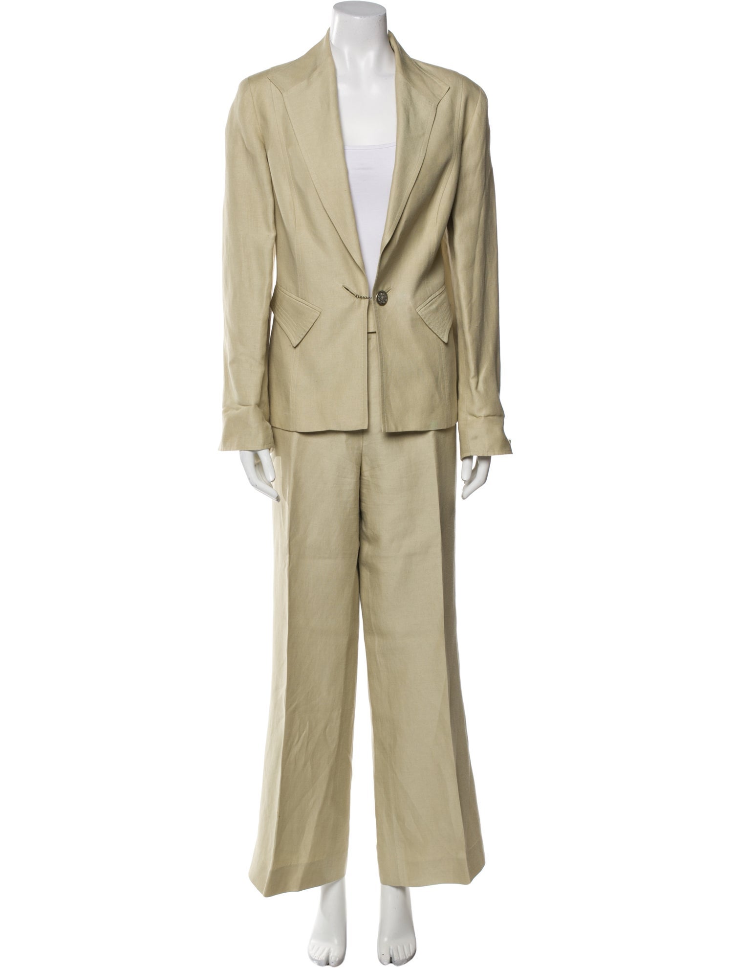 Juliana Collezione Linen Pantsuit