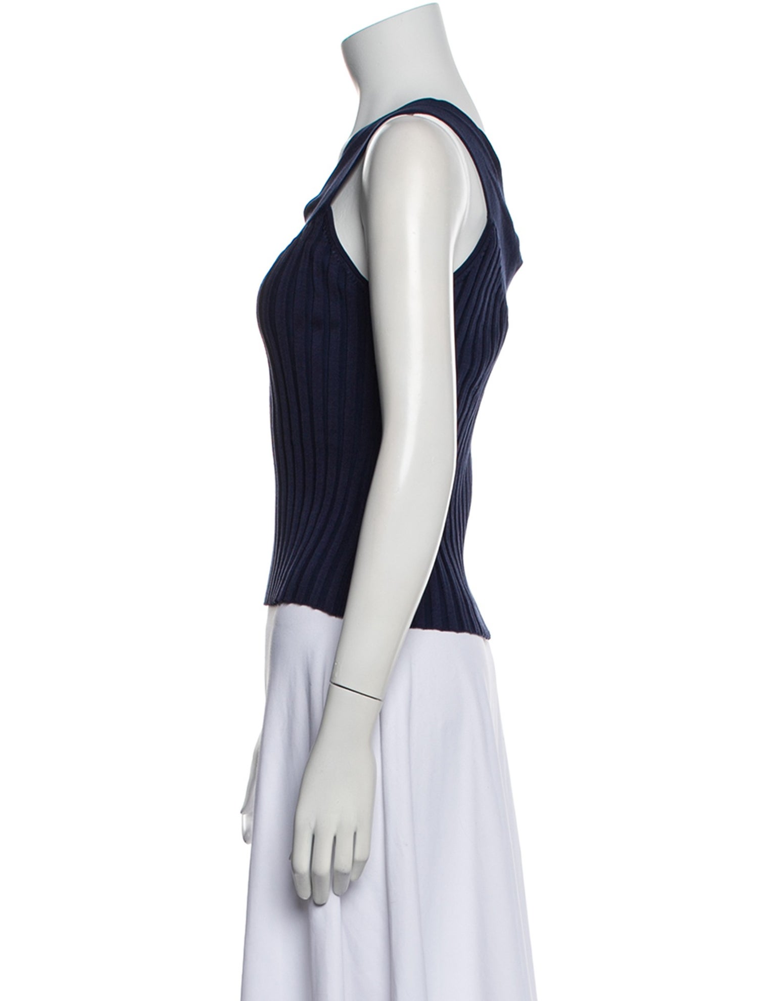 Juliana Collezione Silk V-Neck Top