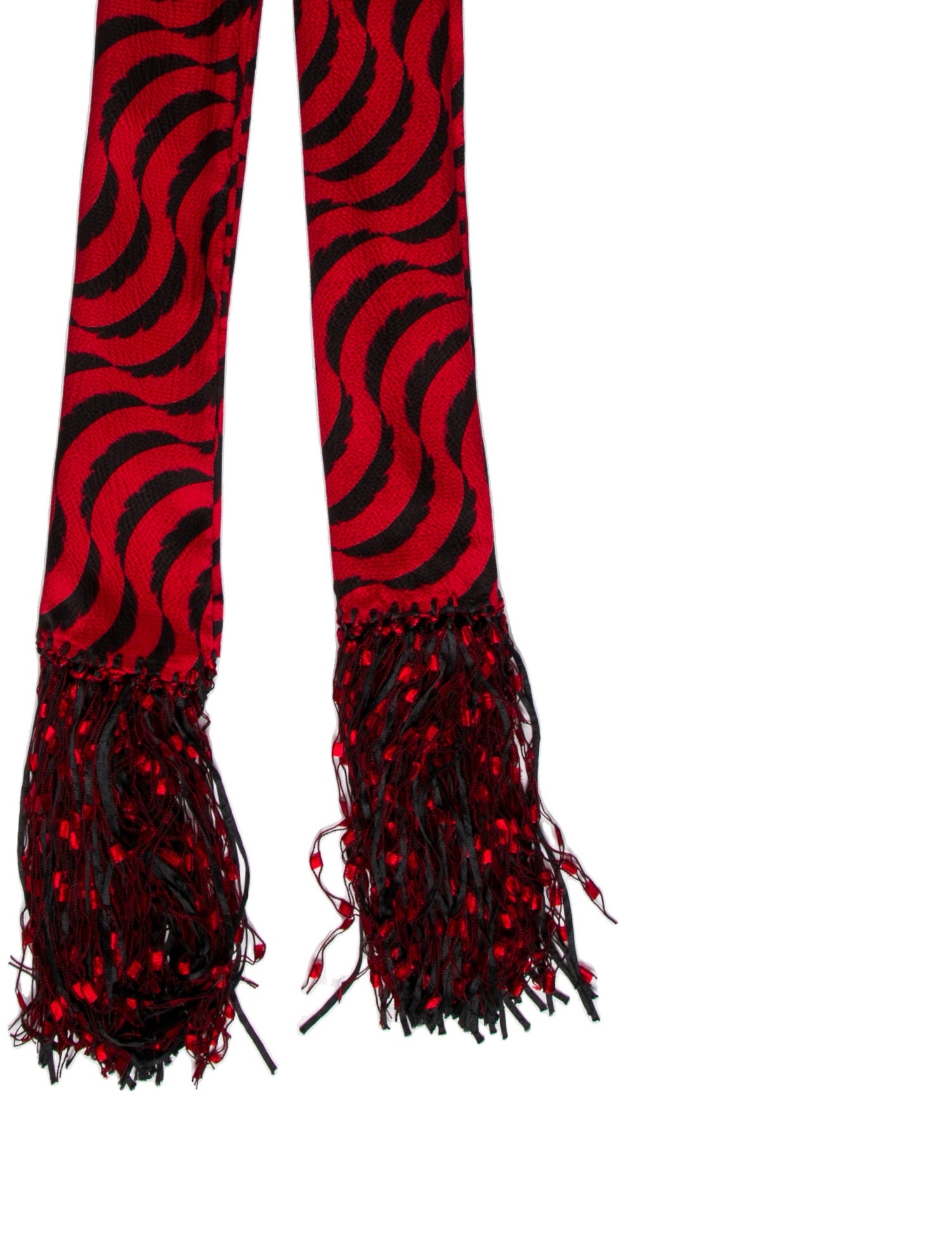 Juliana Collezione Satin Printed Scarf w/ Tags