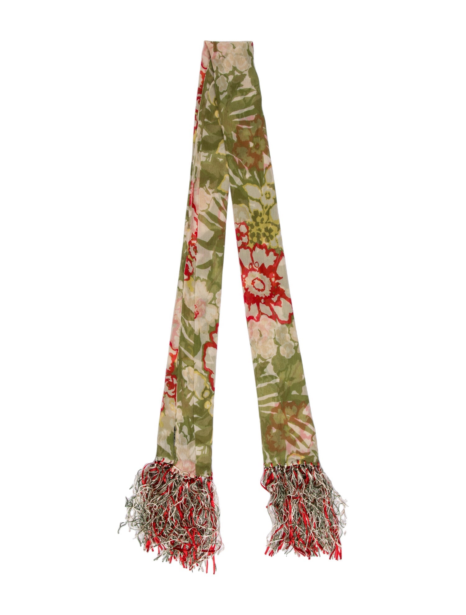 Juliana Collezione Silk Printed Scarf