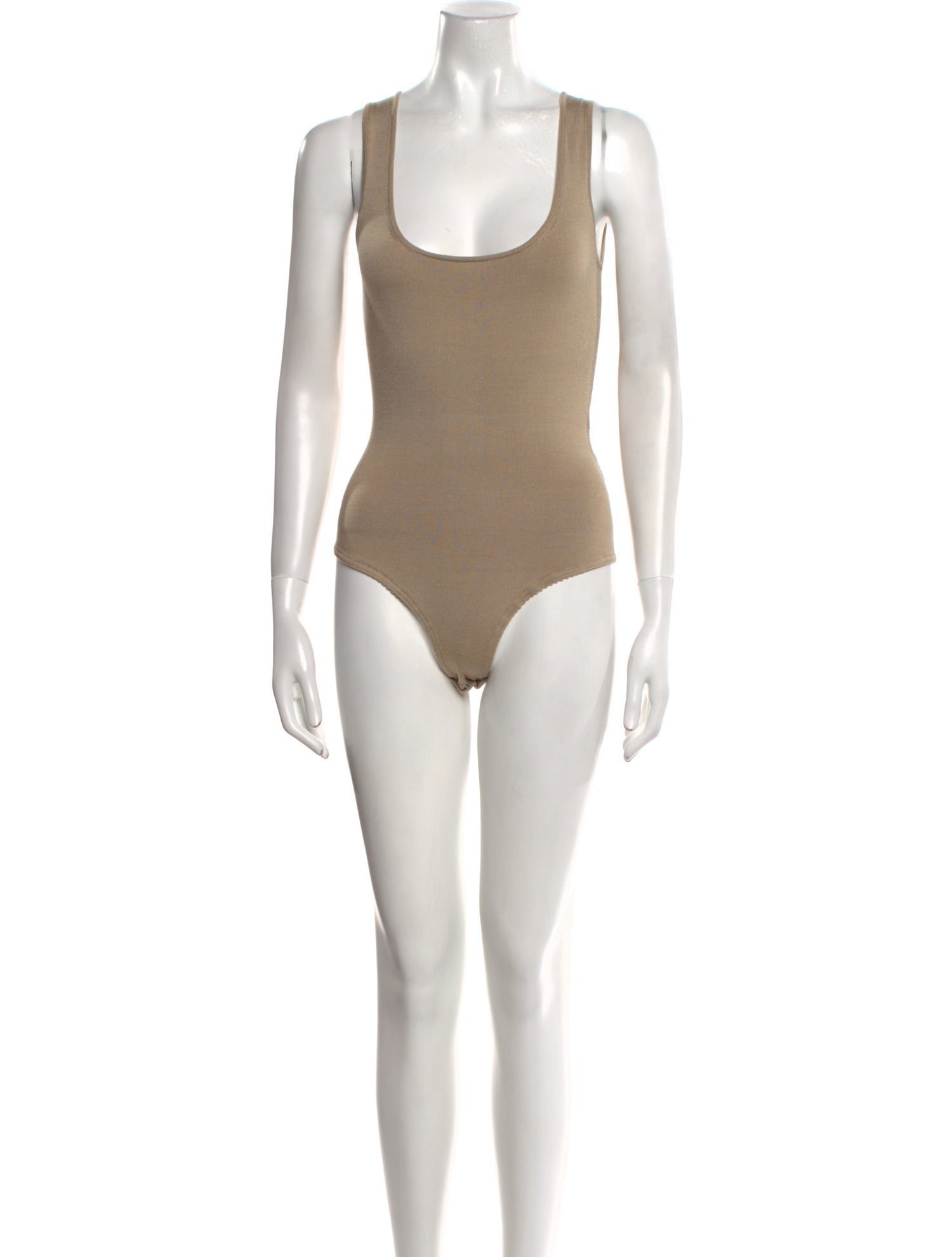 Juliana Collezione Silk Scoop Neck Bodysuit