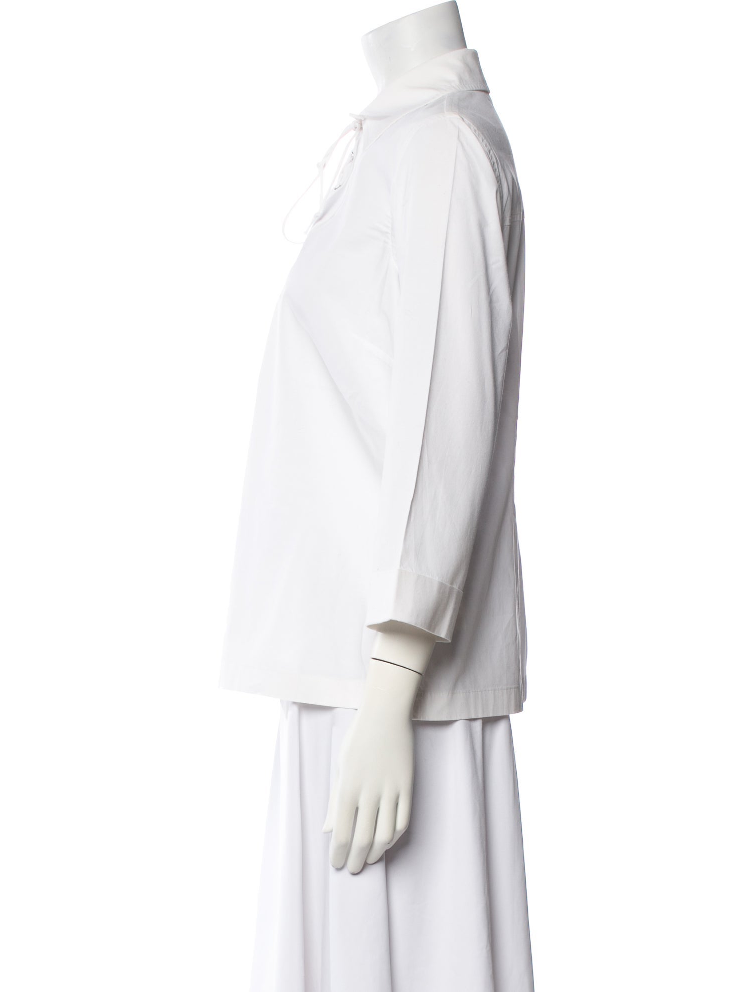 Juliana Collezione Three-Quarter Sleeve Blouse