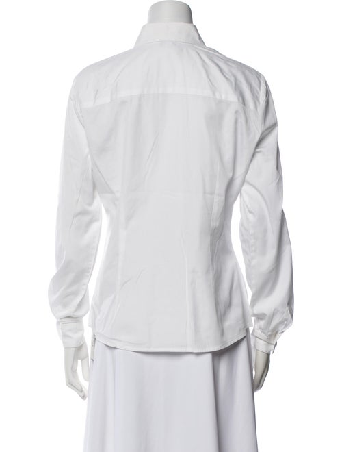 Juliana Collezione Long Sleeve Button-Up Top