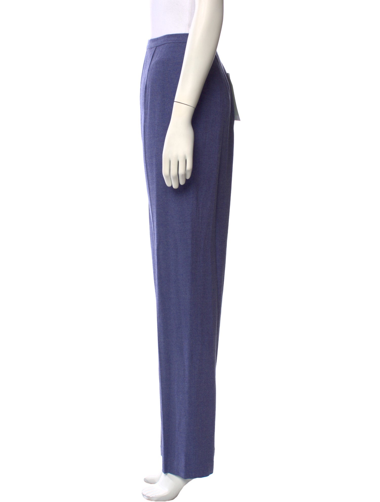 Juliana Collezione Silk Straight Leg Pants