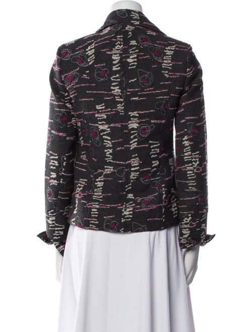 Juliana Collezione Wool Tweed Pattern Jacket