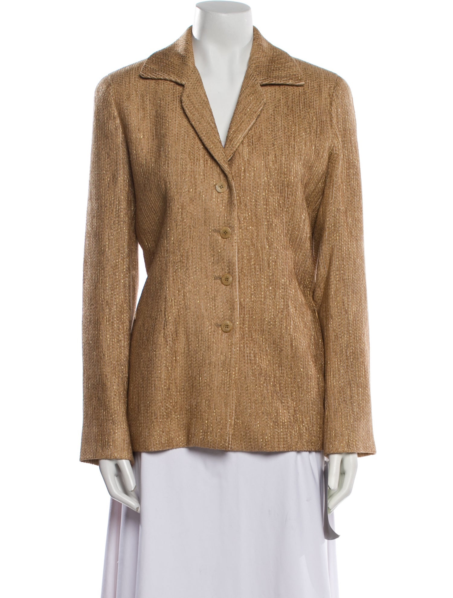 Juliana Collezione Wool Striped Blazer w/ Tags