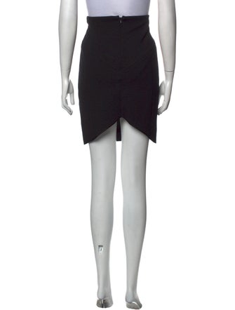 Jasmine di Milo Pleated Accents Knee-Length Skirt