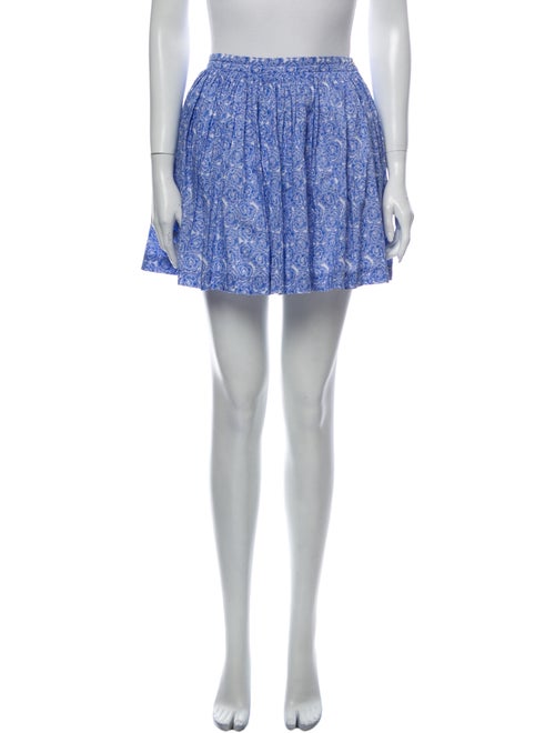 Jacadi Floral Print Mini Skirt