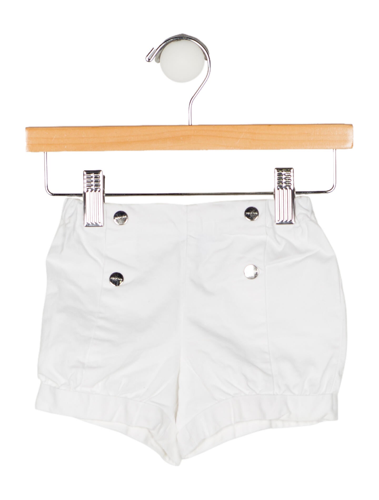 Jacadi Girls' Cuffed Mini Shorts