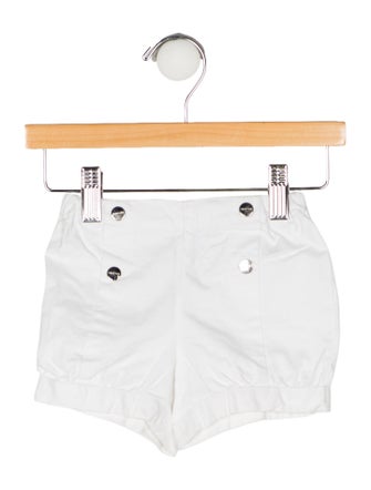 Jacadi Girls' Cuffed Mini Shorts
