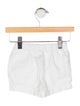 Jacadi Girls' Cuffed Mini Shorts