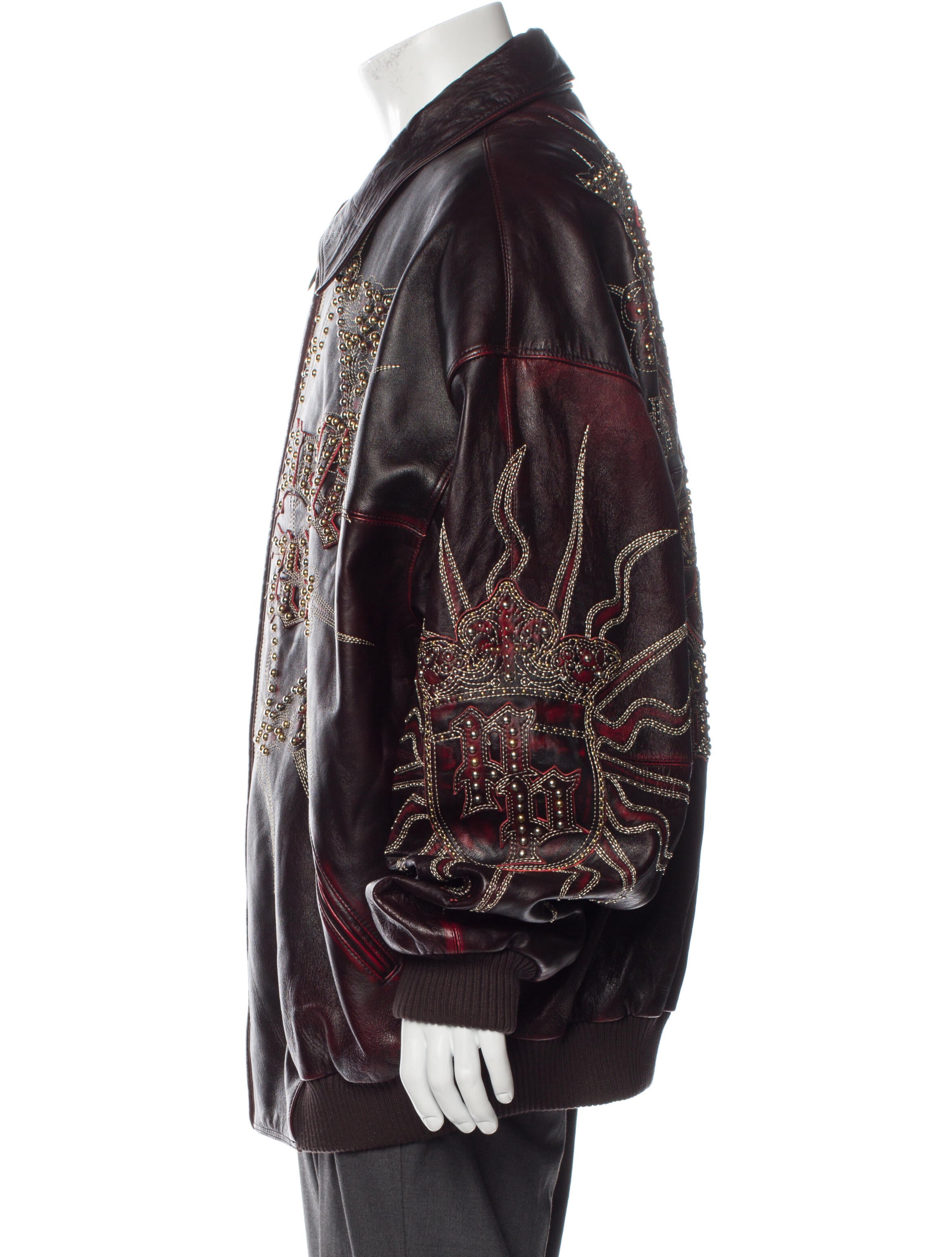 pellepelle レザージャケット MEN'S PELLE PELLE 47TH ANNIVERSARY LEATHER JACKET IN BLACK SIZE