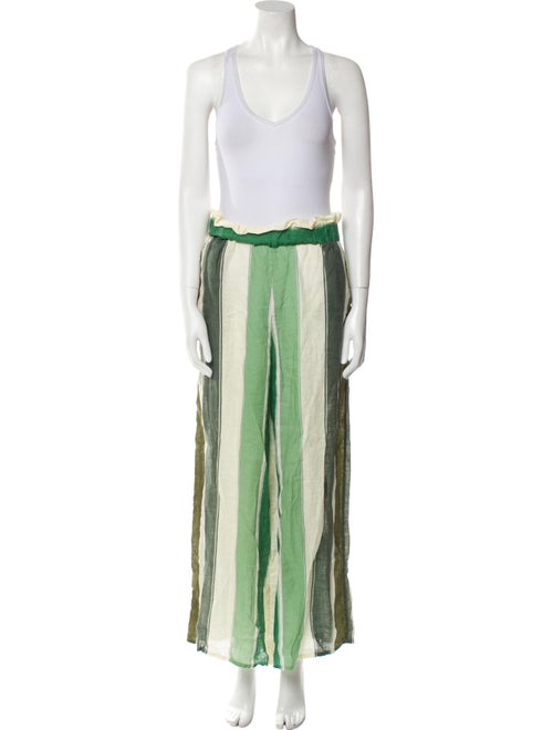 Juan de Dios Linen Striped Pant Set