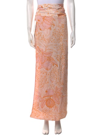 Juan de Dios Printed Long Skirt