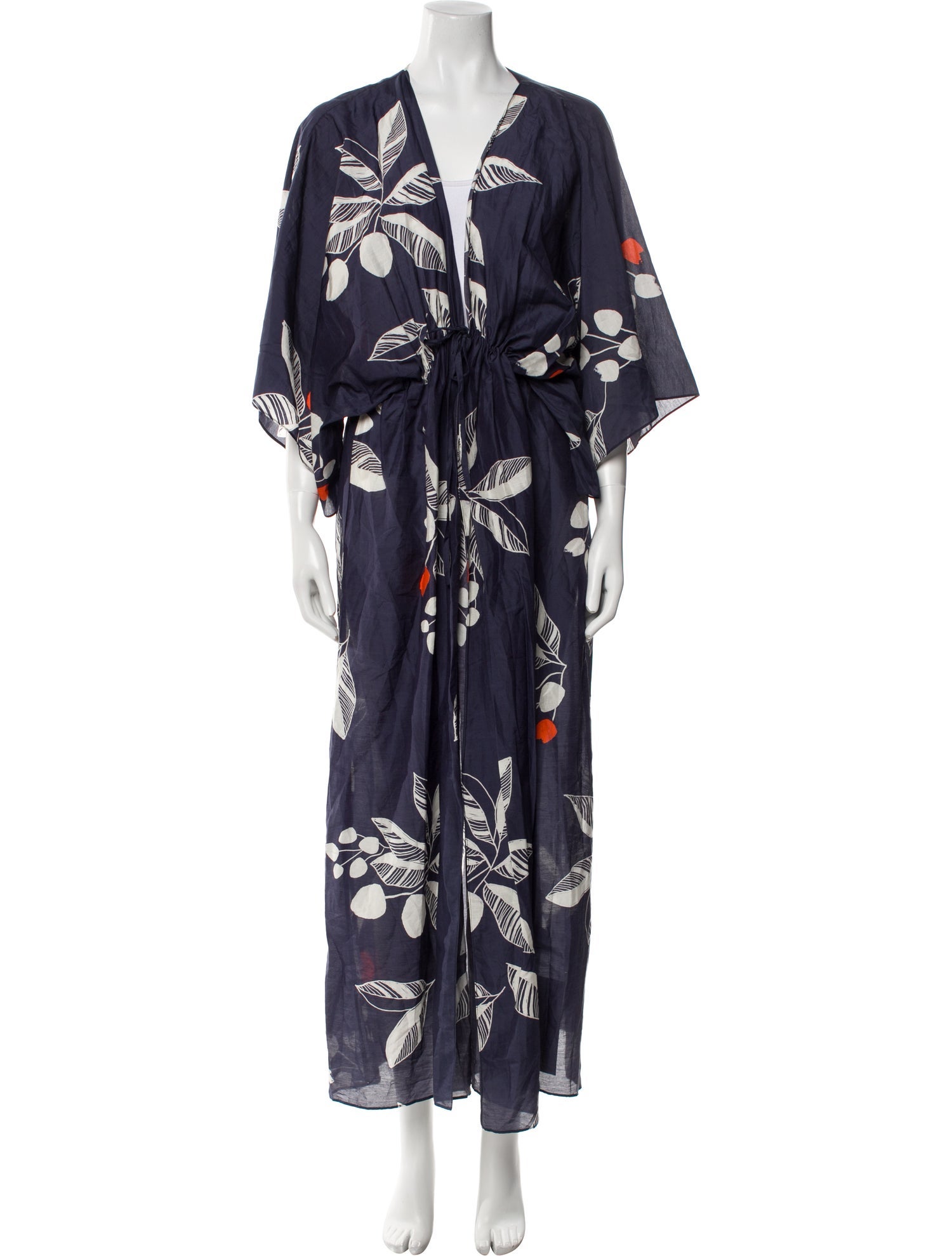 Juan de Dios Floral Print Ruffle Embellishment