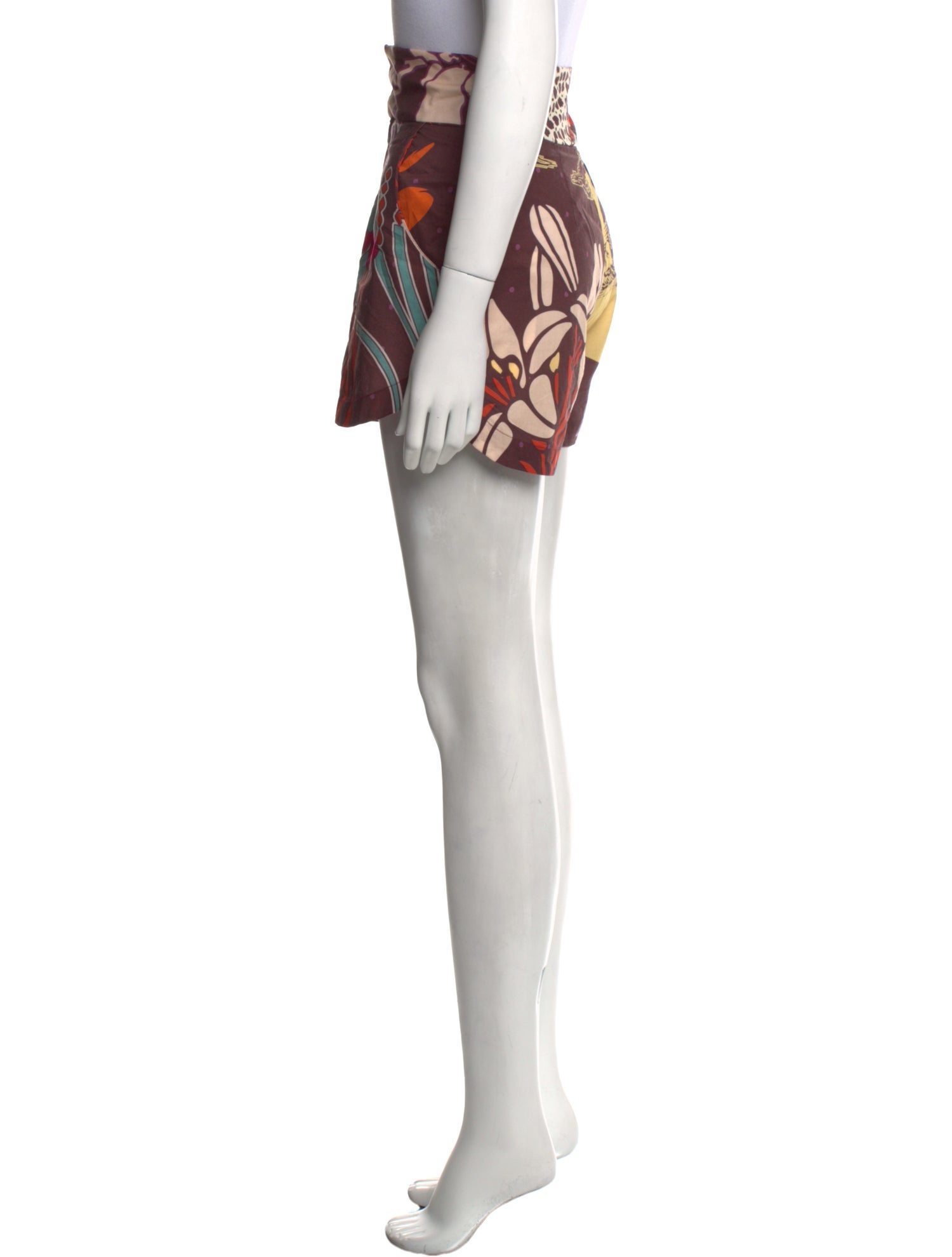 Juan de Dios Printed Mini Shorts