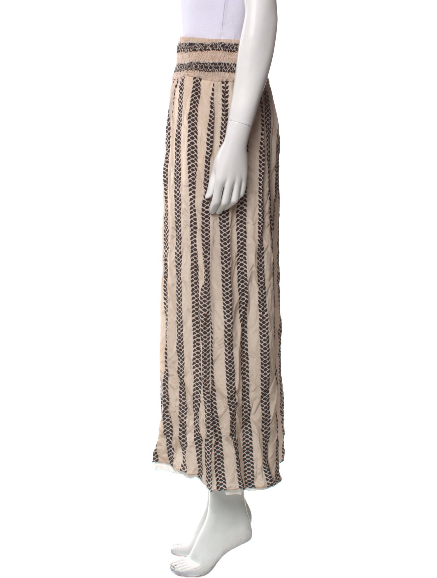 Juan de Dios Striped Wide Leg Pants