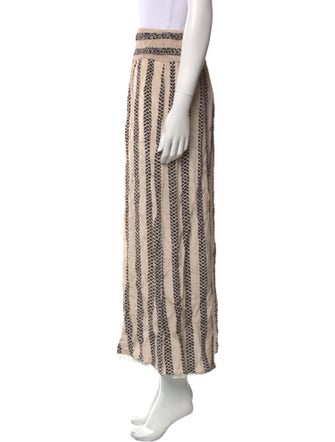 Juan de Dios Striped Wide Leg Pants
