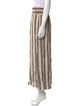 Juan de Dios Striped Wide Leg Pants