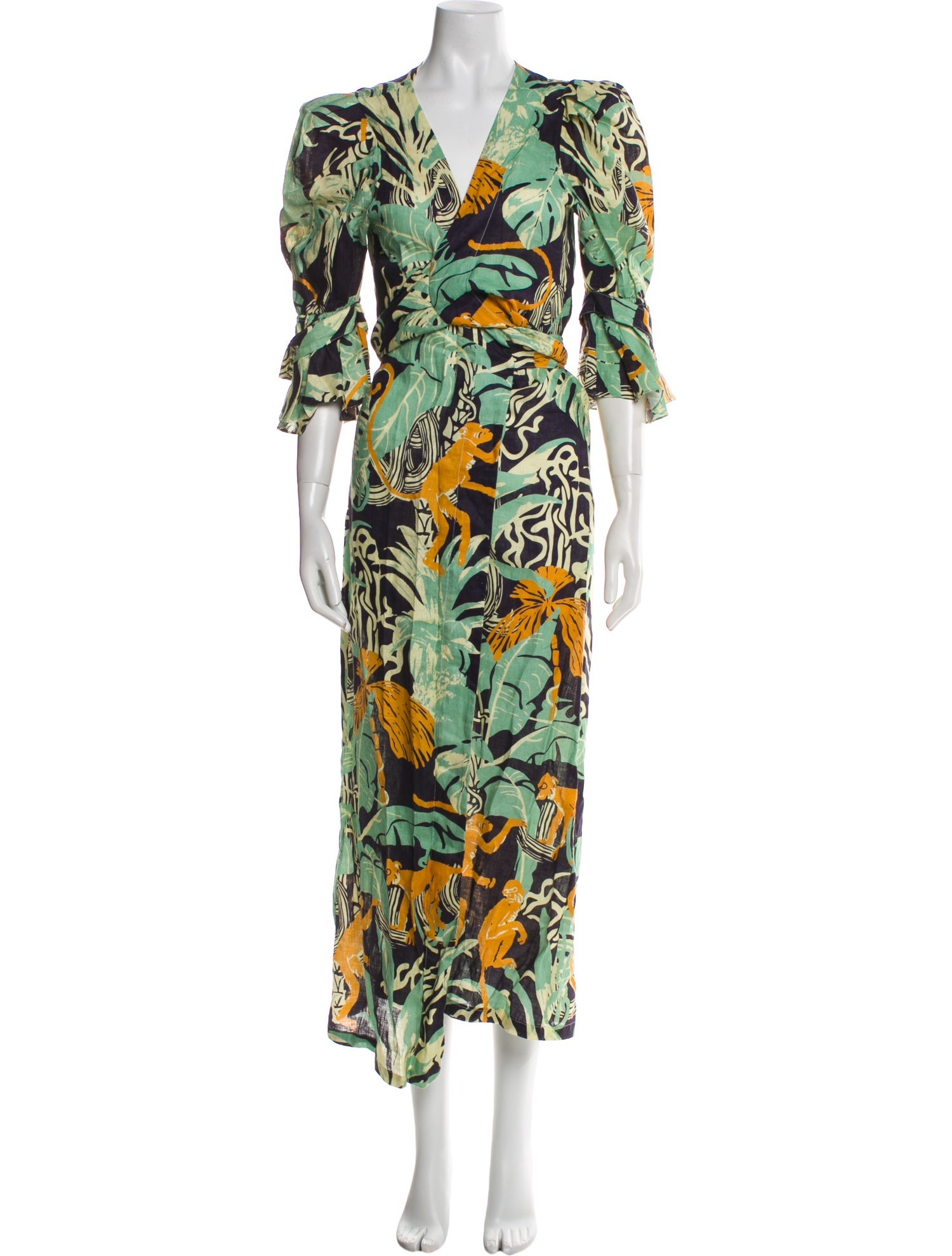 Juan de Dios Linen Long Dress