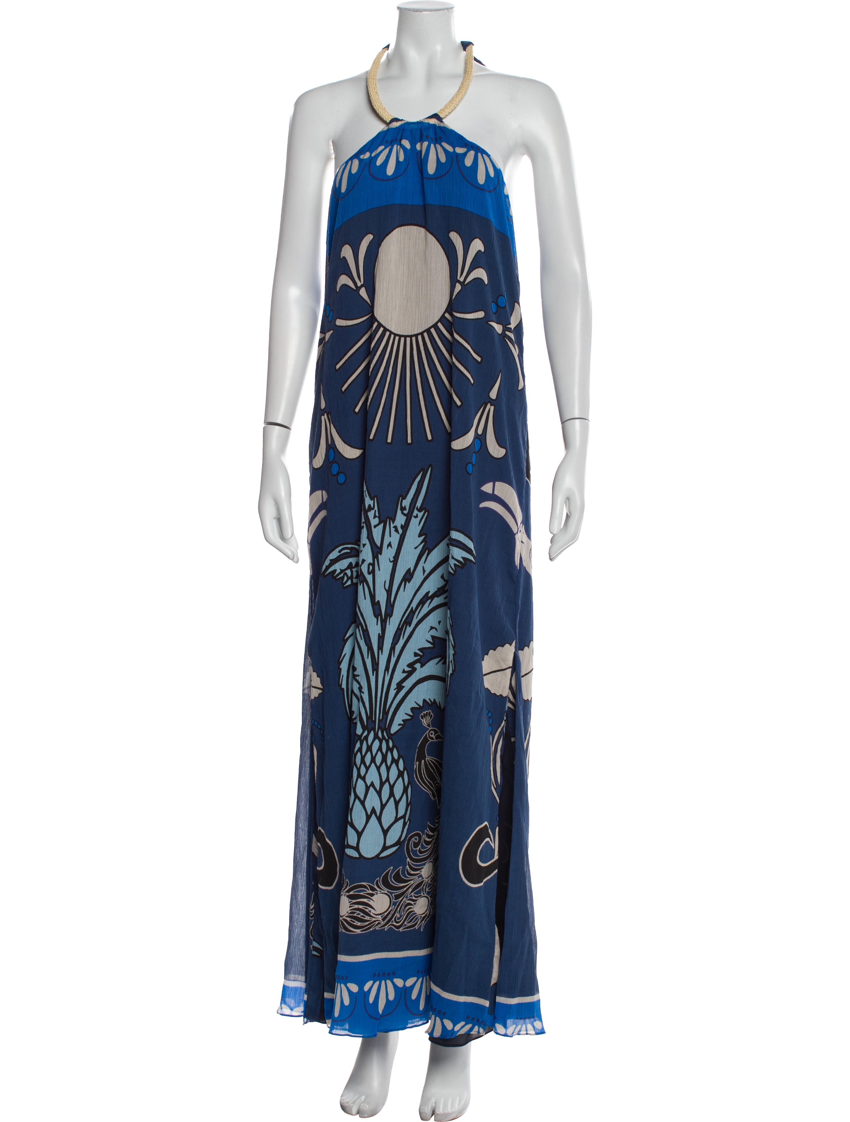 Juan de Dios Printed Long Dress w/ Tags