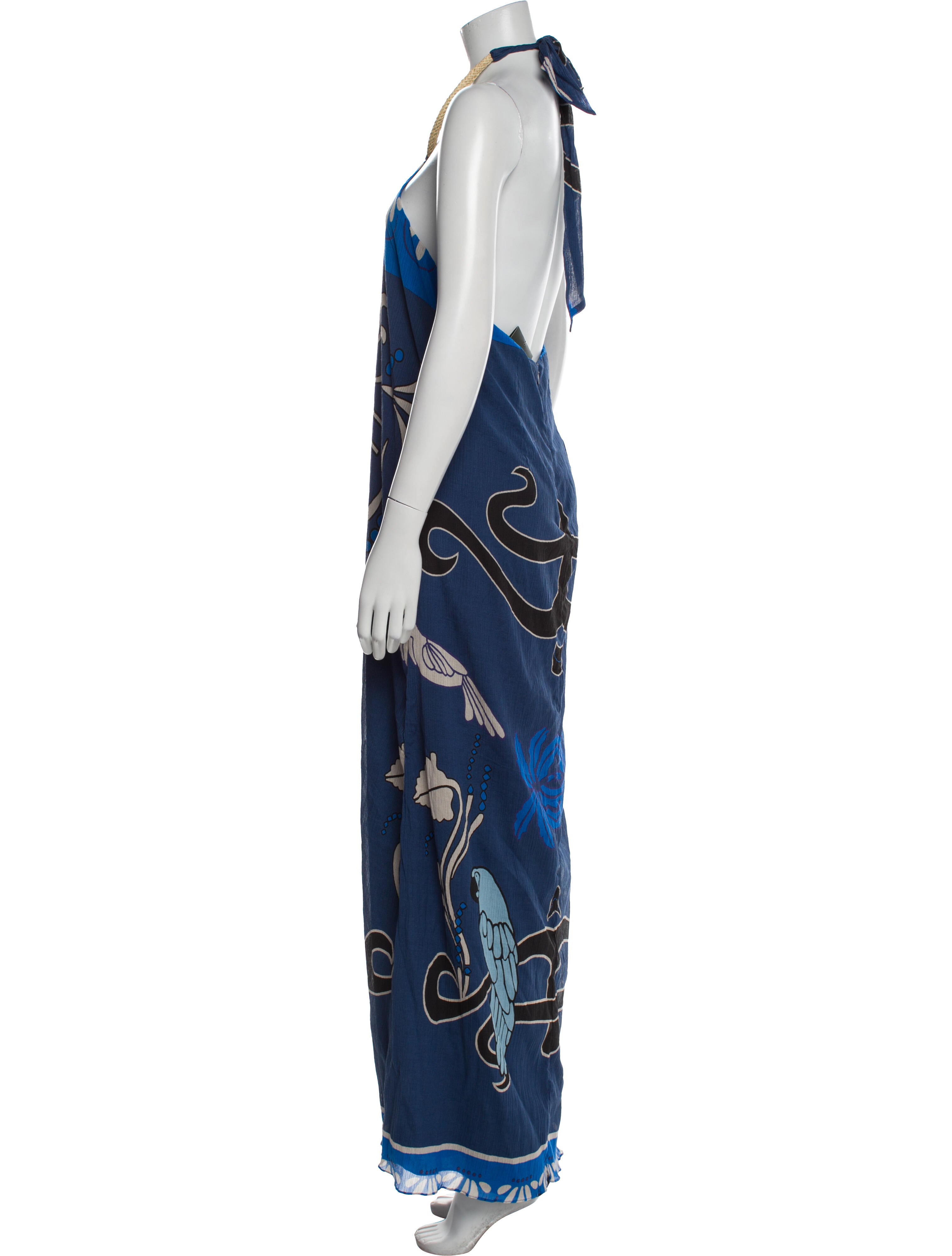 Juan de Dios Printed Long Dress w/ Tags