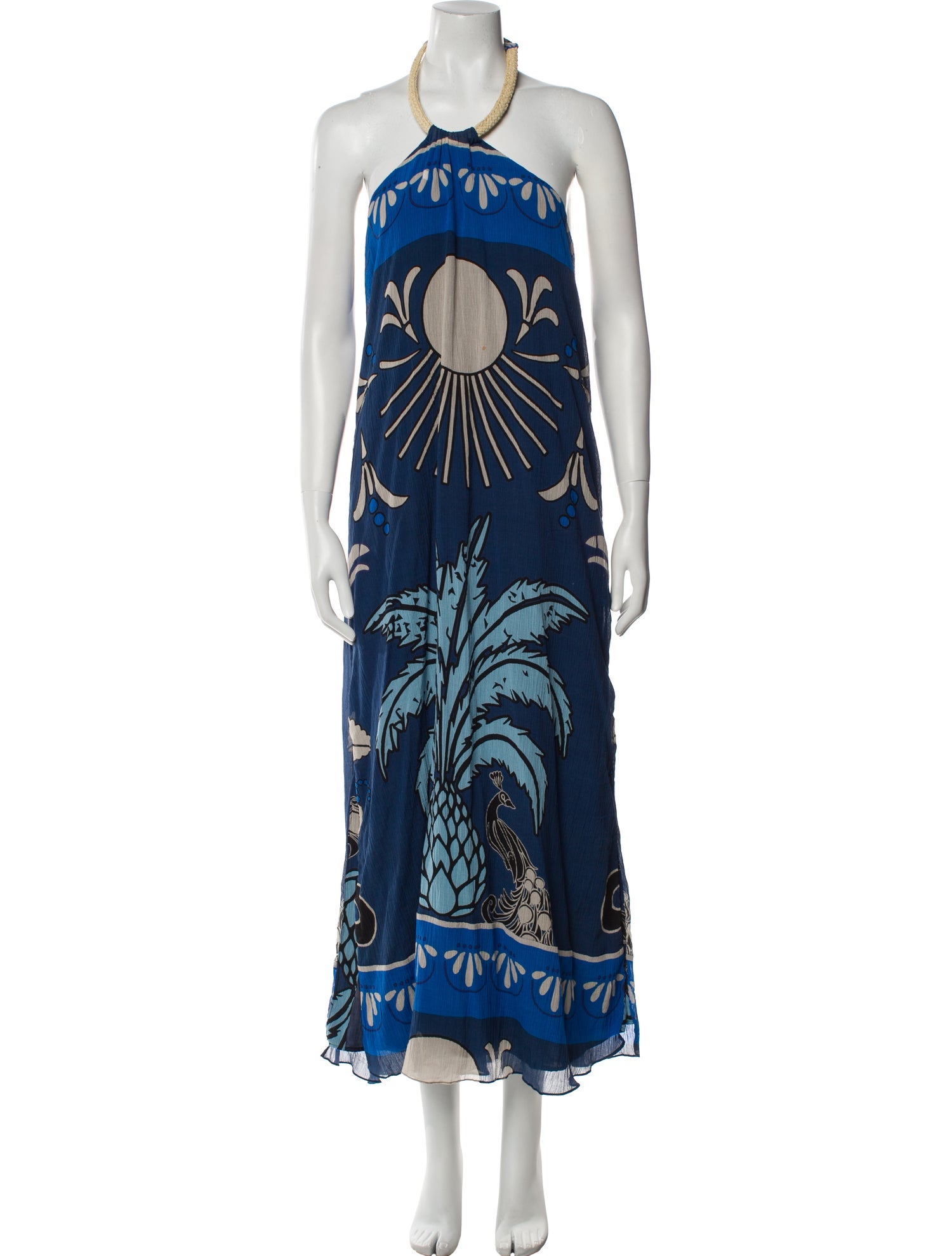 Juan de Dios Printed Long Dress