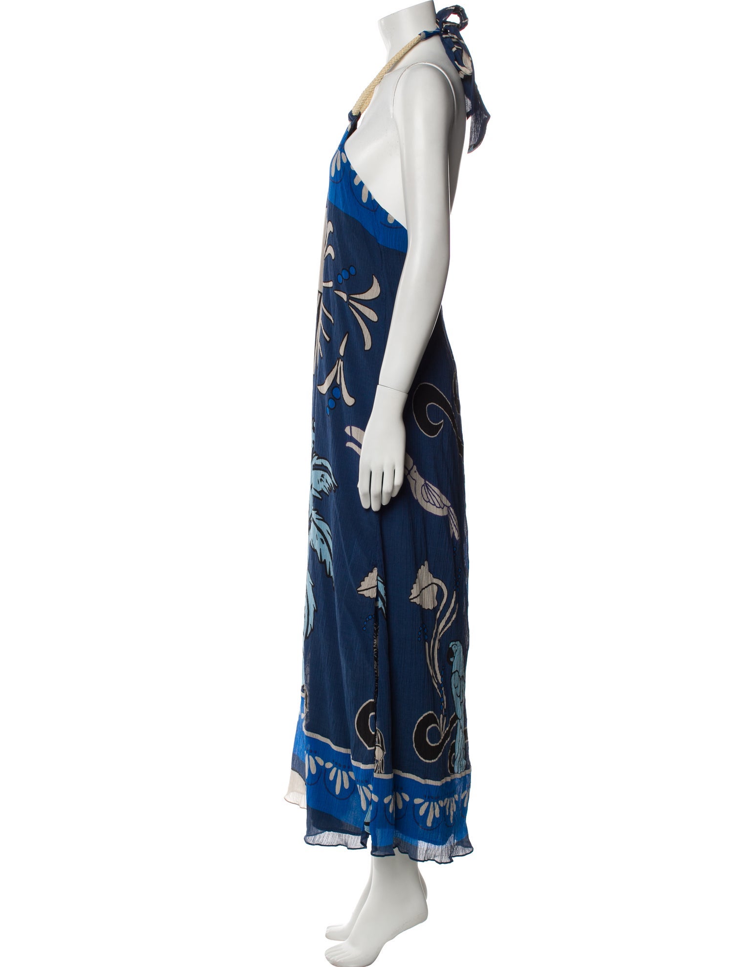 Juan de Dios Printed Long Dress
