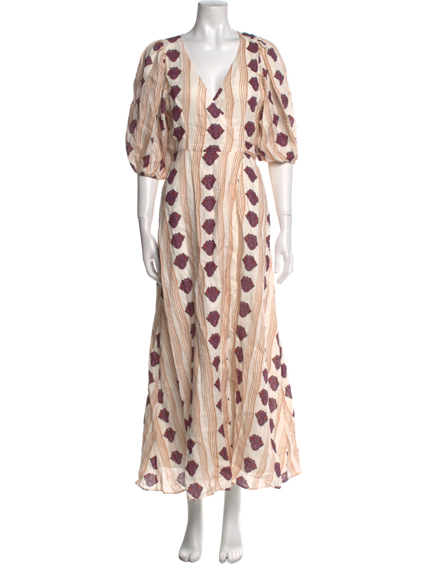 Juan de Dios Linen Long Dress