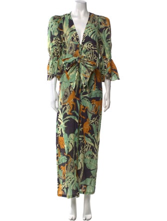 Juan de Dios Linen Long Dress