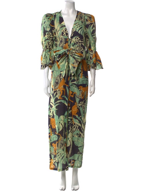 Juan de Dios Linen Long Dress