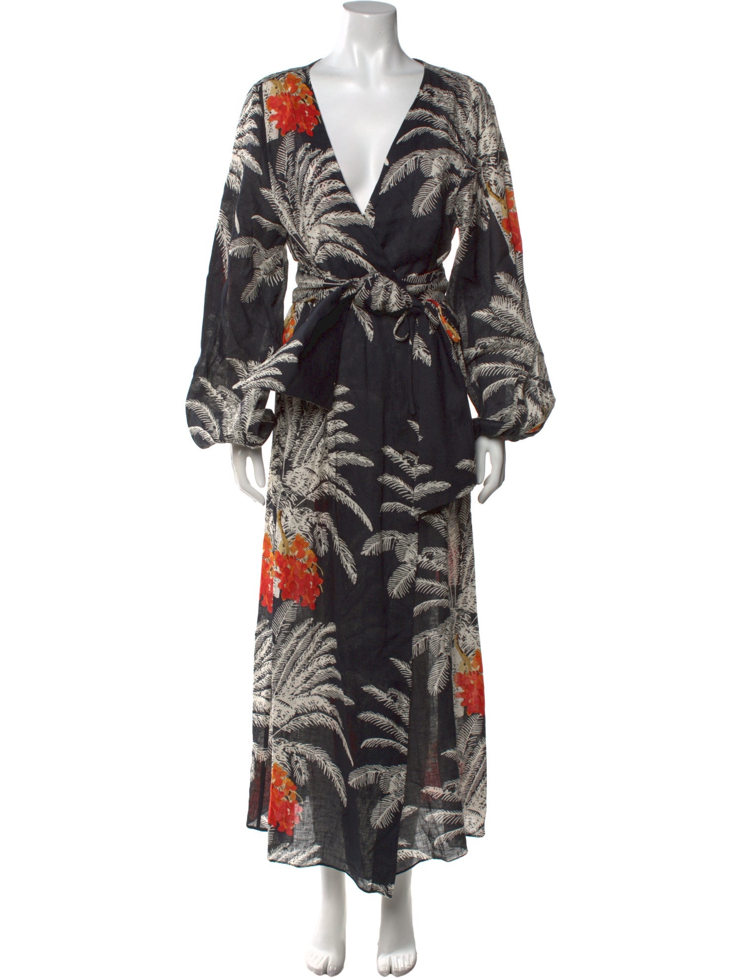 Juan de Dios Linen Long Dress w/ Tags