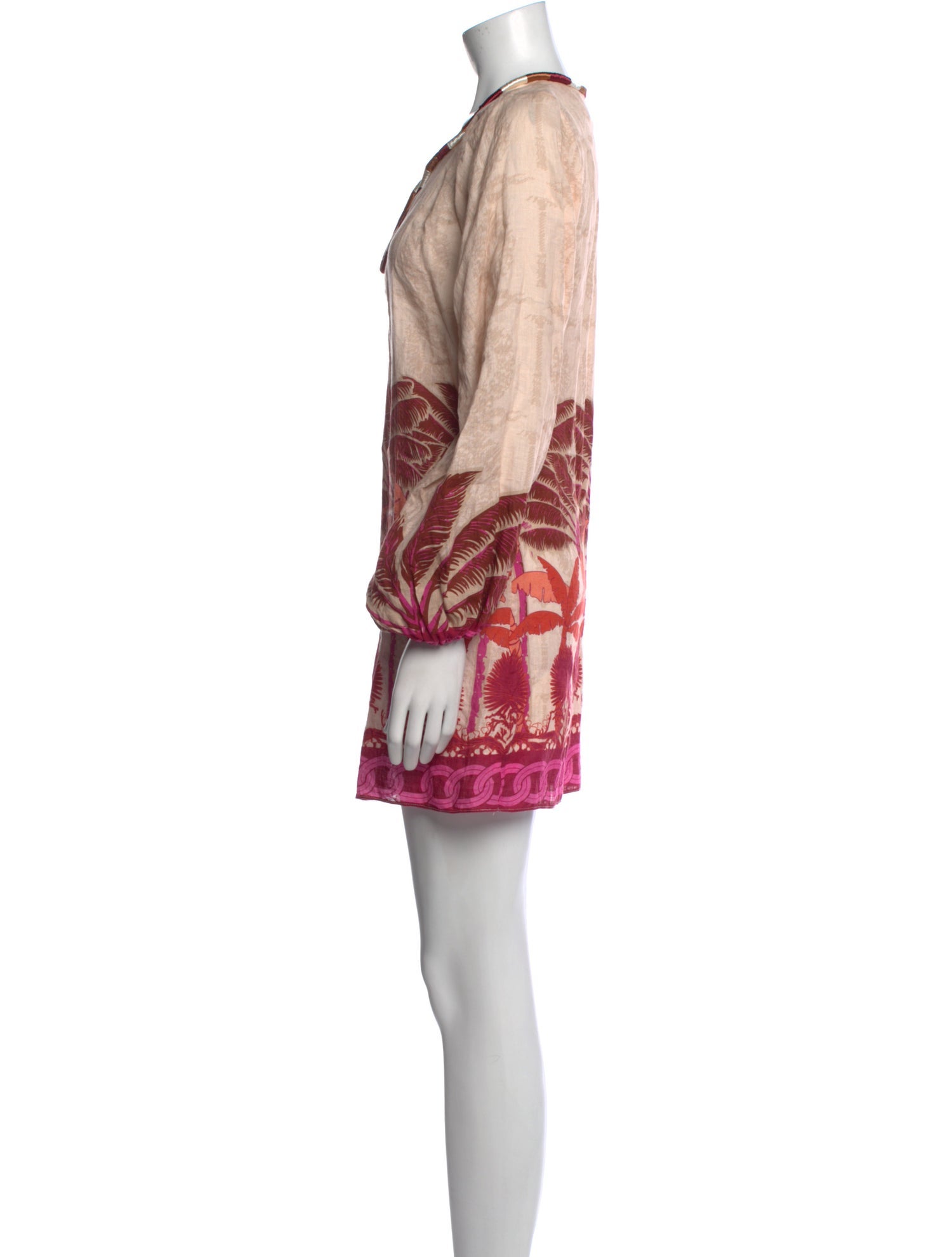 Juan de Dios Linen Mini Dress