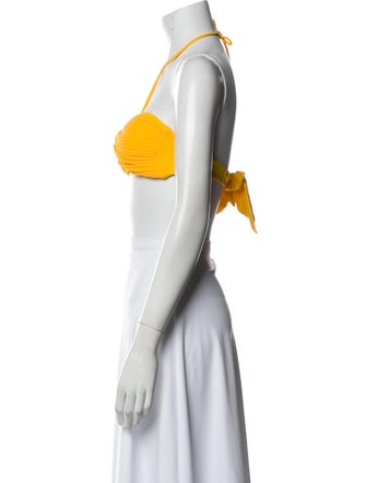 Juan de Dios Halterneck Sleeveless Crop Top