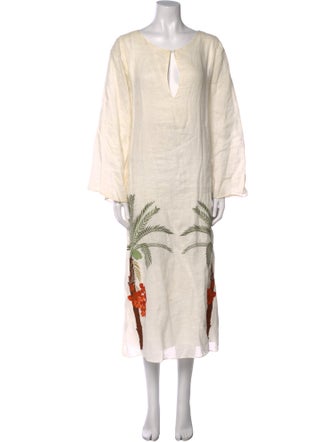 Juan de Dios Printed Long Dress