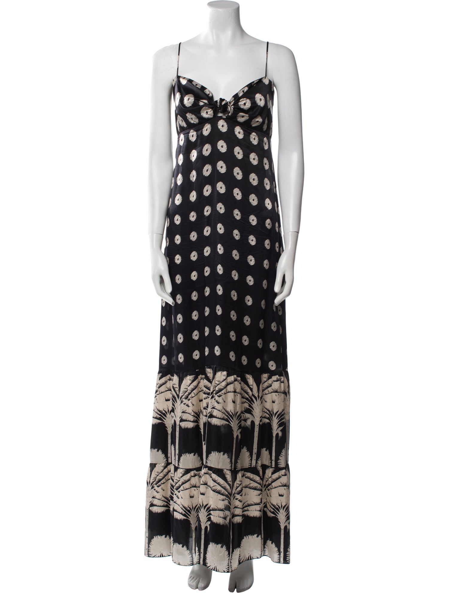 Juan de Dios Silk Long Dress