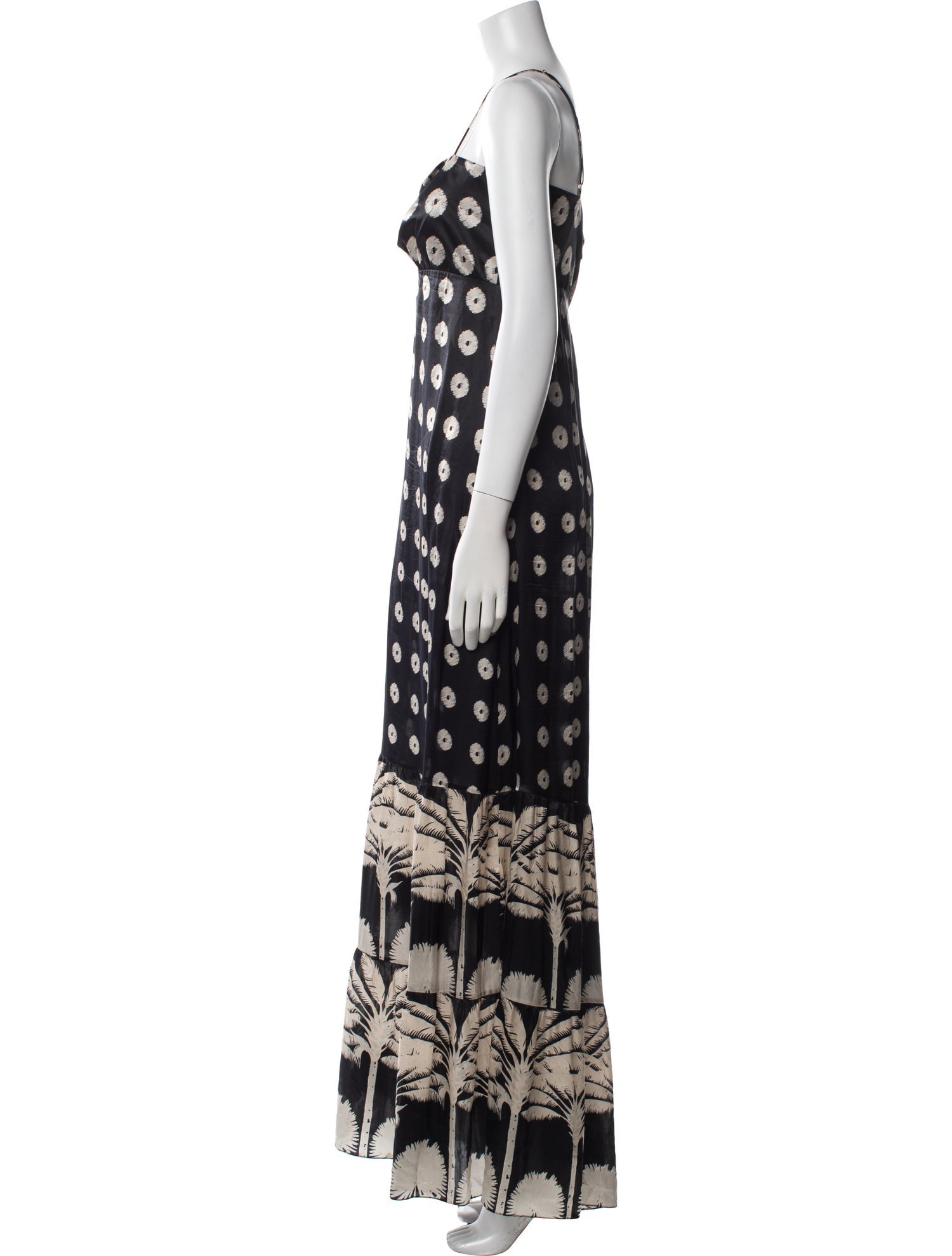 Juan de Dios Silk Long Dress