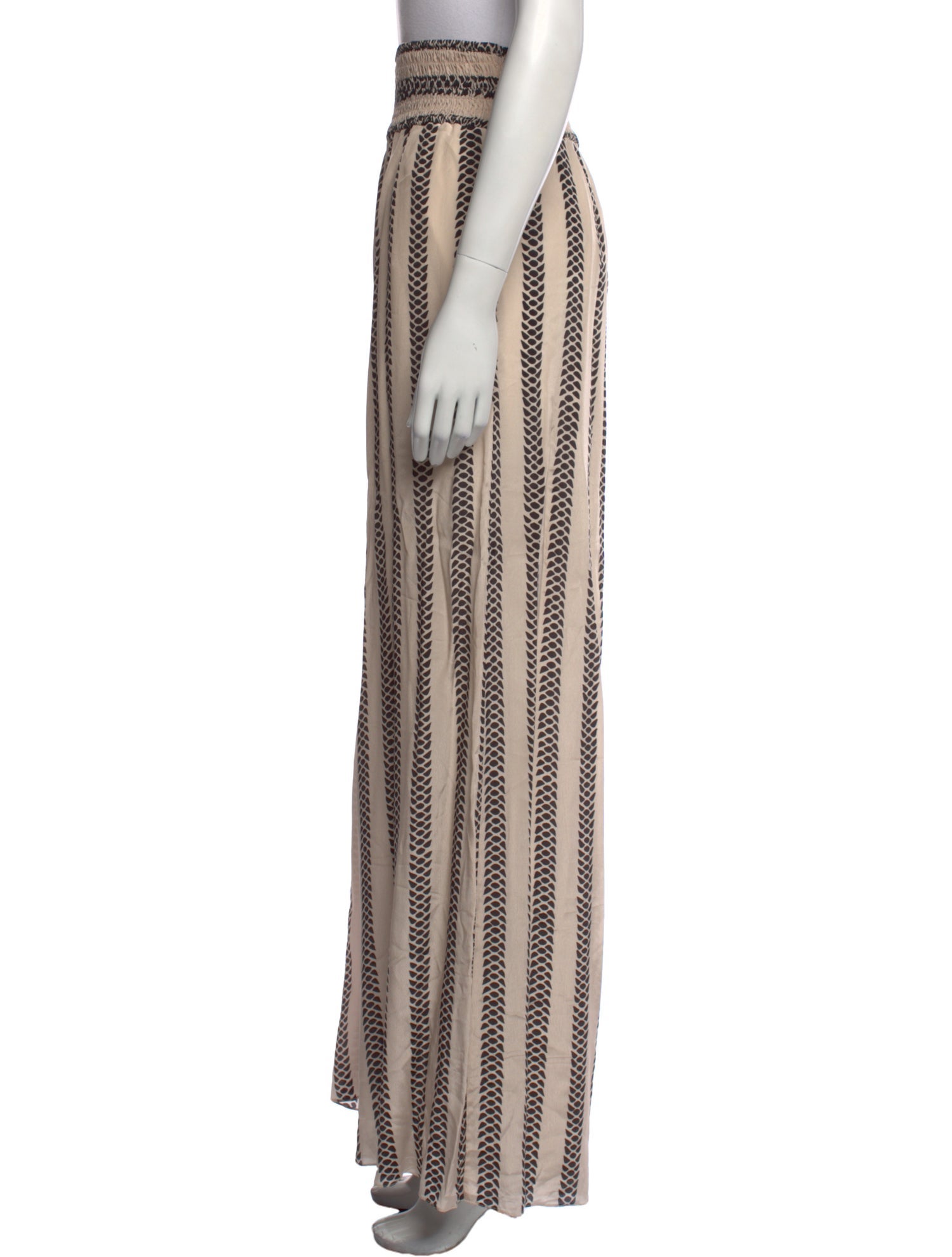 Juan de Dios Striped Wide Leg Pants