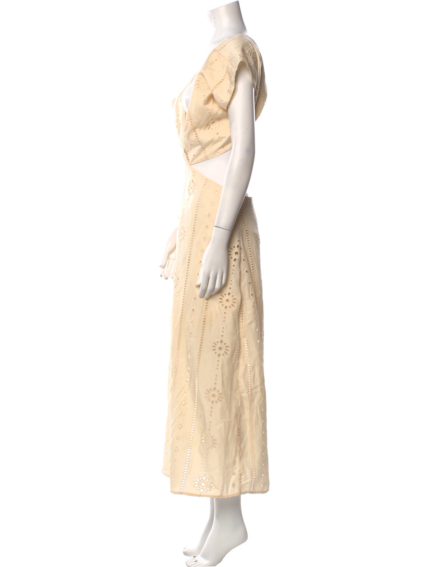 Juan de Dios V-Neck Long Dress w/ Tags