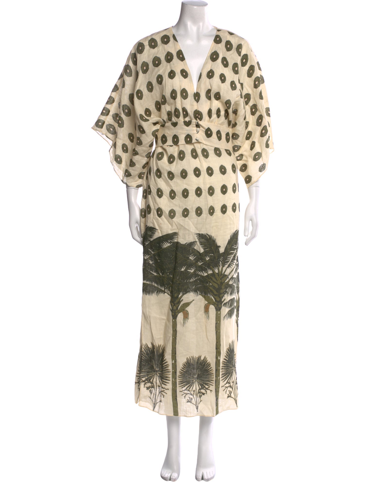 Juan de Dios Linen Long Dress