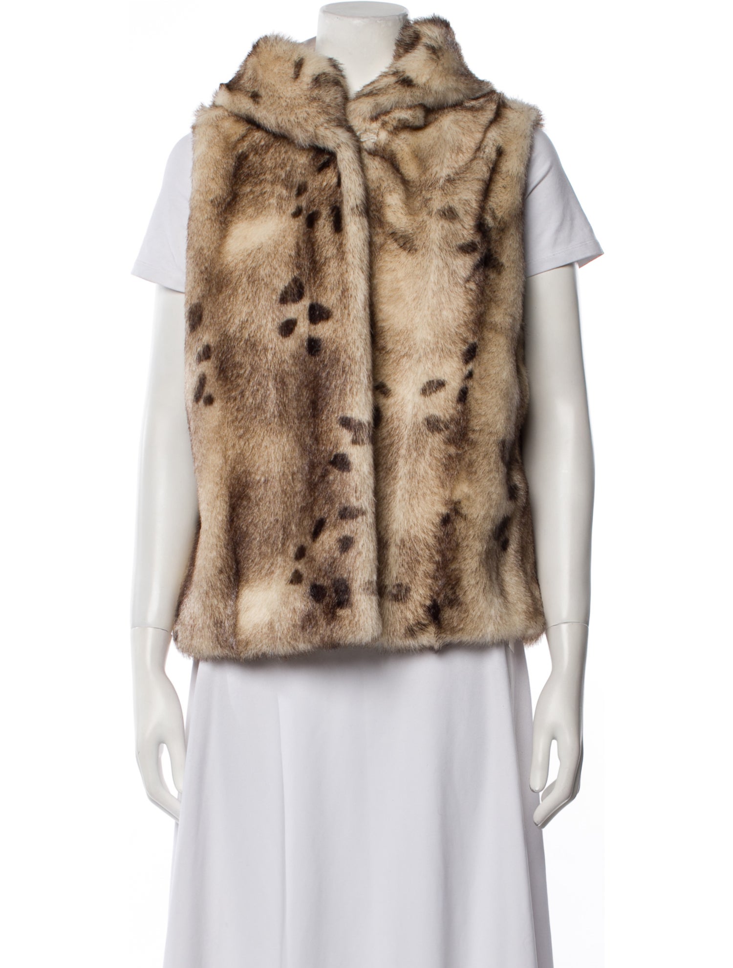 J. Mclaughlin Animal Print Vest