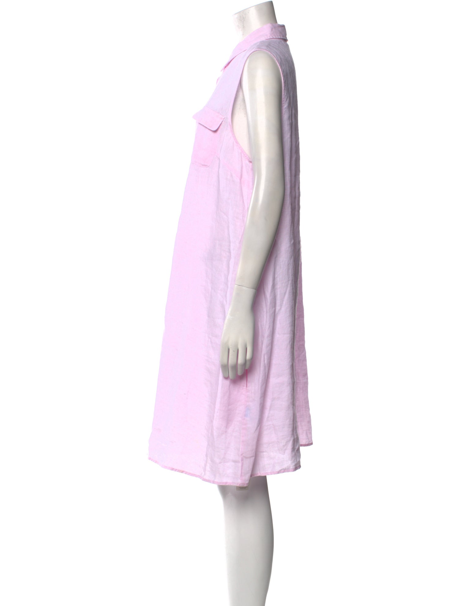 J. Mclaughlin Linen Knee-Length Dress